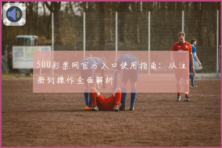 500彩票网官方入口使用指南：从注册到操作全面解析